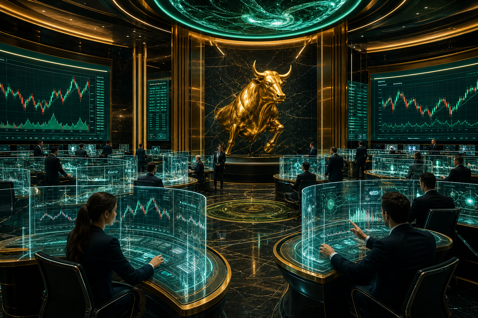 Live Trading Floor